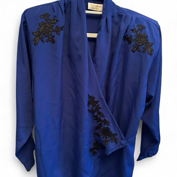 Vintage 80’s/ 90s Victoria’s Secret Wrap Top – Small - Picture 4 of 7